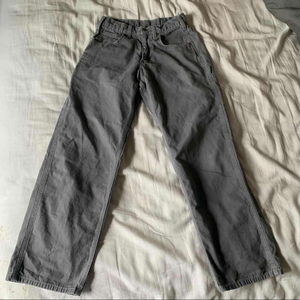 Gray Carhartt pants 30x32